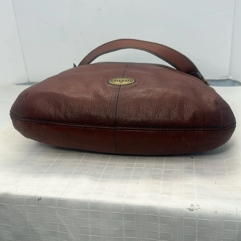 Fossil brown leather